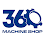 360 Machine Shop logo